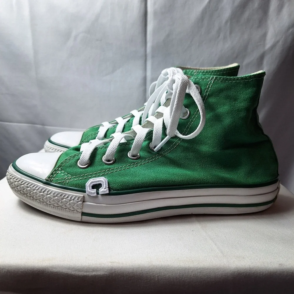 CONVERSE Chuck Taylor All Star High-Top Sneaker Womens/7.5 Mens/5.5 Green White